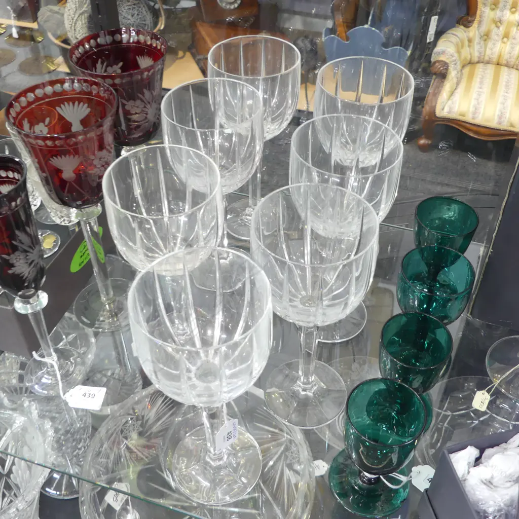 7 MAQRQUIS WATERFORD LARGE WINE GLASSES H220MM Image 1++