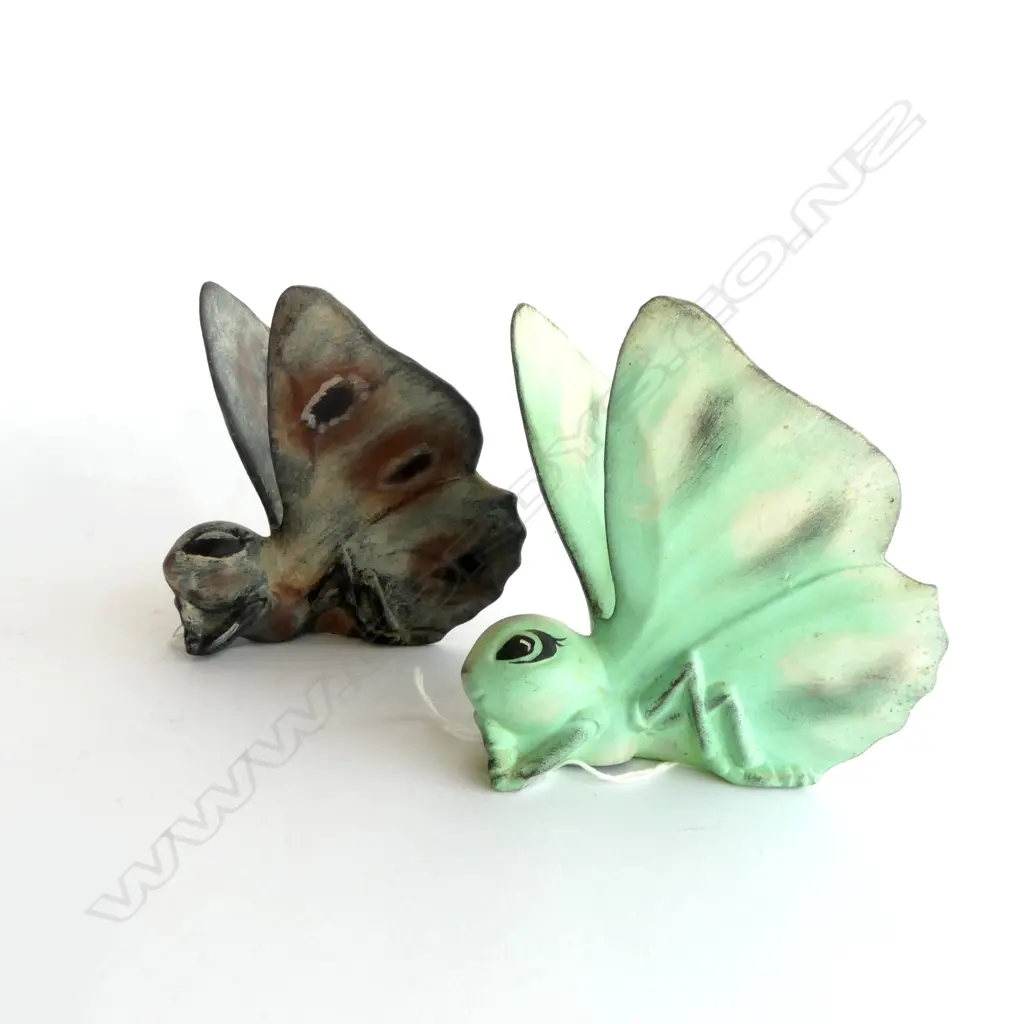 PR PAINTED POTTERY BUTTERFLIES, H.120 x 120mm Image 1++