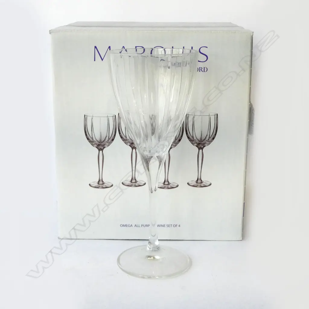 8 MARQUIS WATERFORD WINE GLASSES H210MM Image 1++