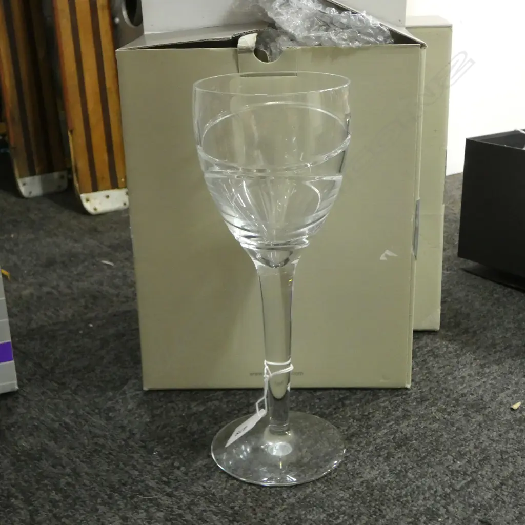 SET OF4 WATERFORD JASPER CONRAN LARGE WINE GLASSES H260MM Image 1++