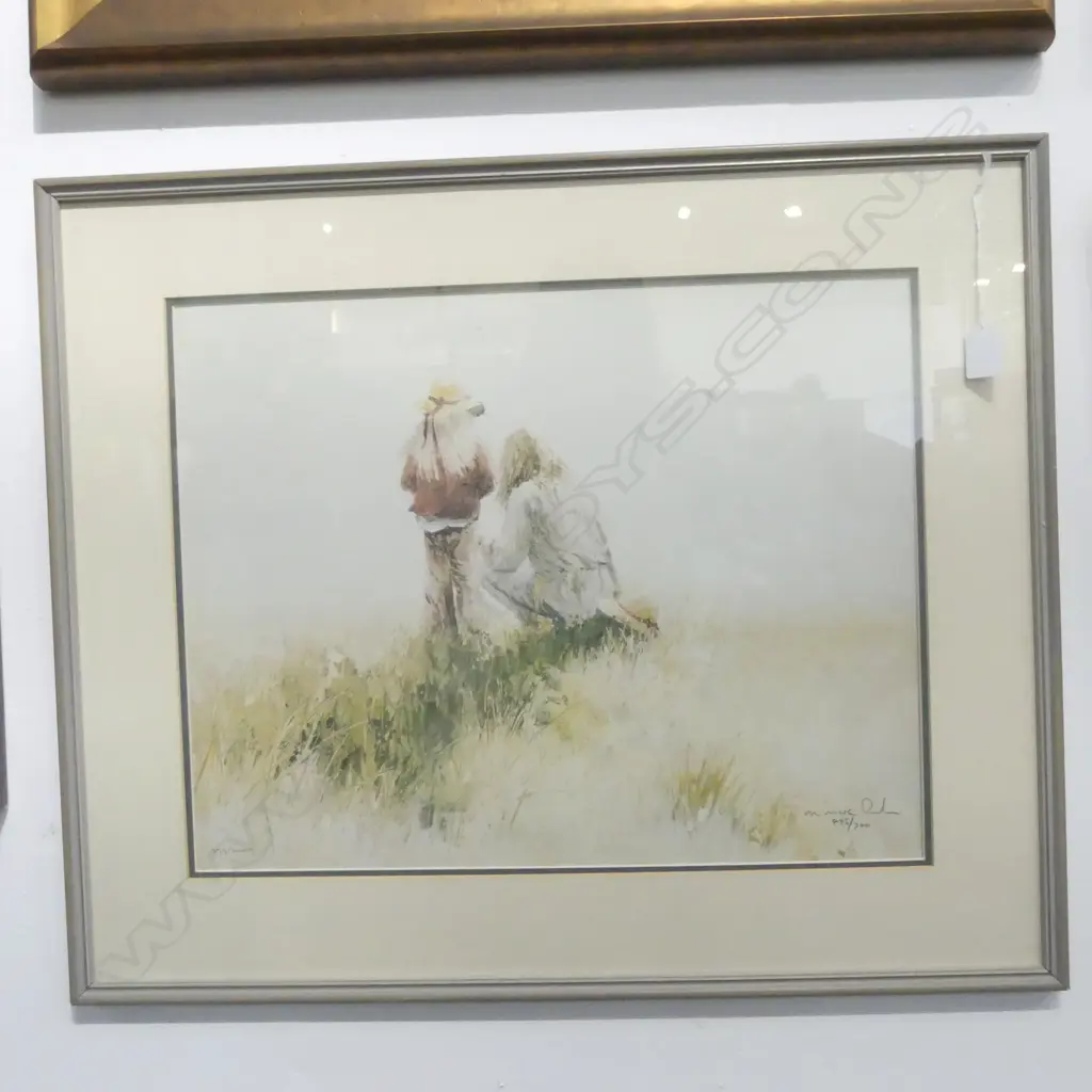 MICHAEL PONDER SIGNED PRINT 495/700 390x500mm Image 1++