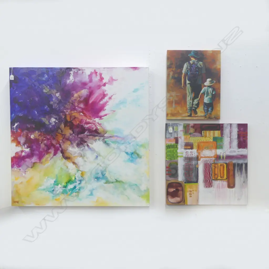 3 PTGS on CANVAS, 1000 x 1000mm (largest) Image 1++