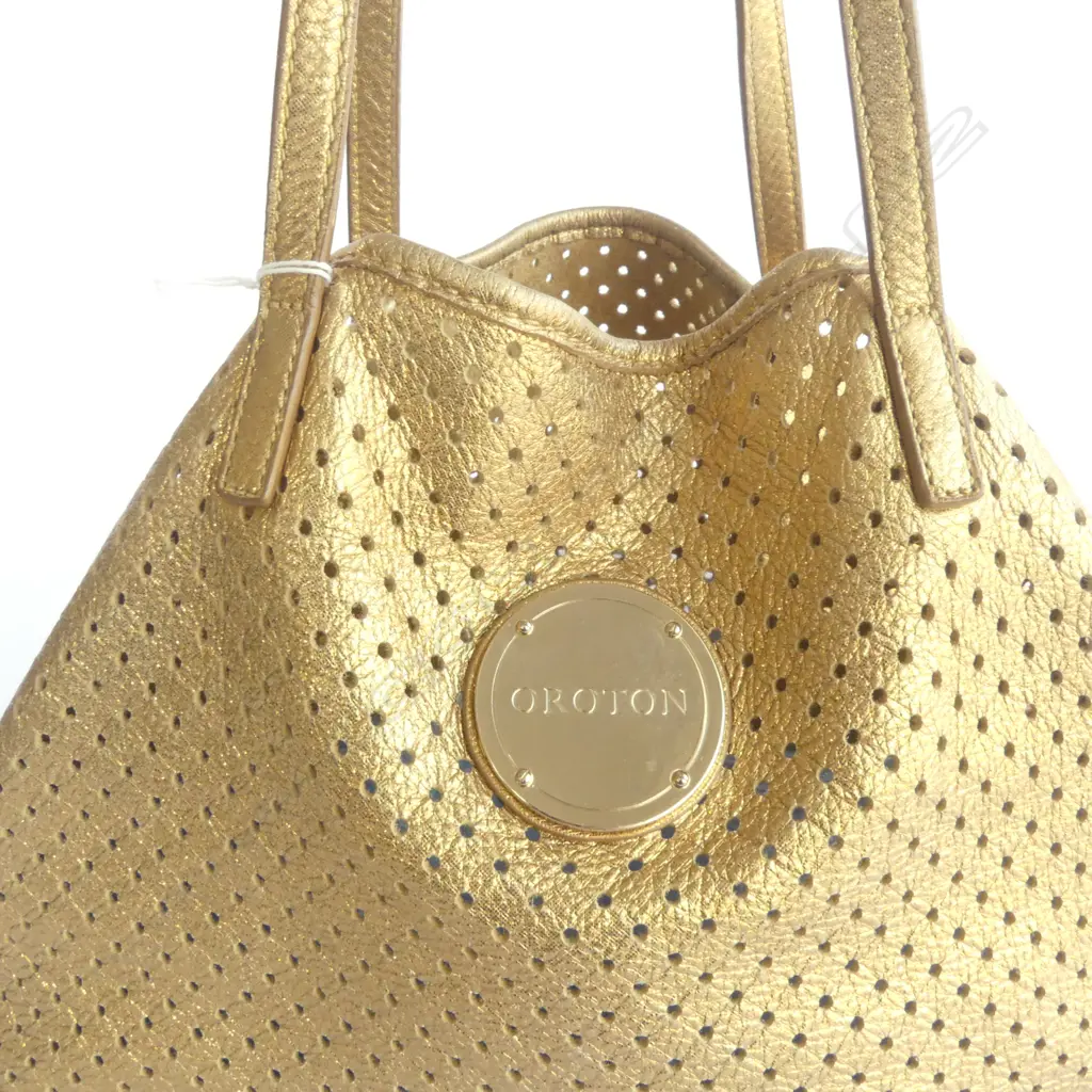 GOLD OROTON CARRY BAG Image 1++