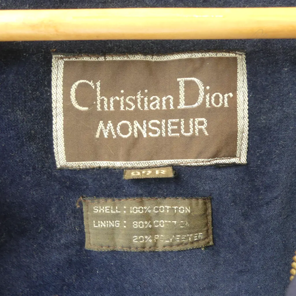 CHRISTIAN DIOR 'MONSIEUR' JACKET WITH VELVET LINING, M 97R Image 1++