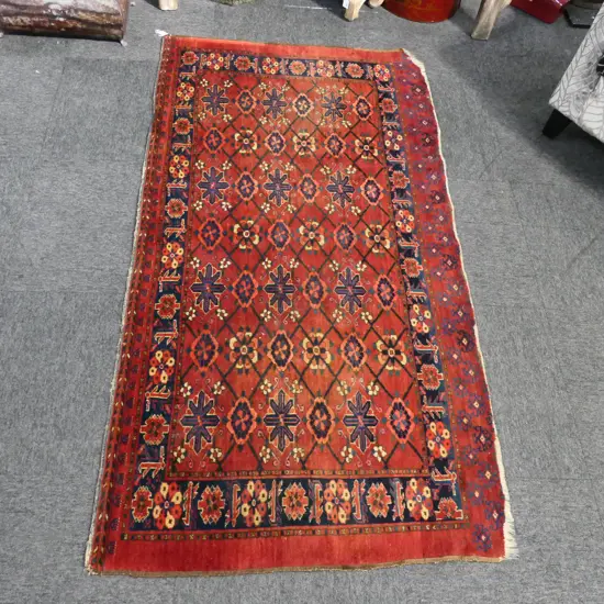 HAND KNOTTED ALL WOOL RUG