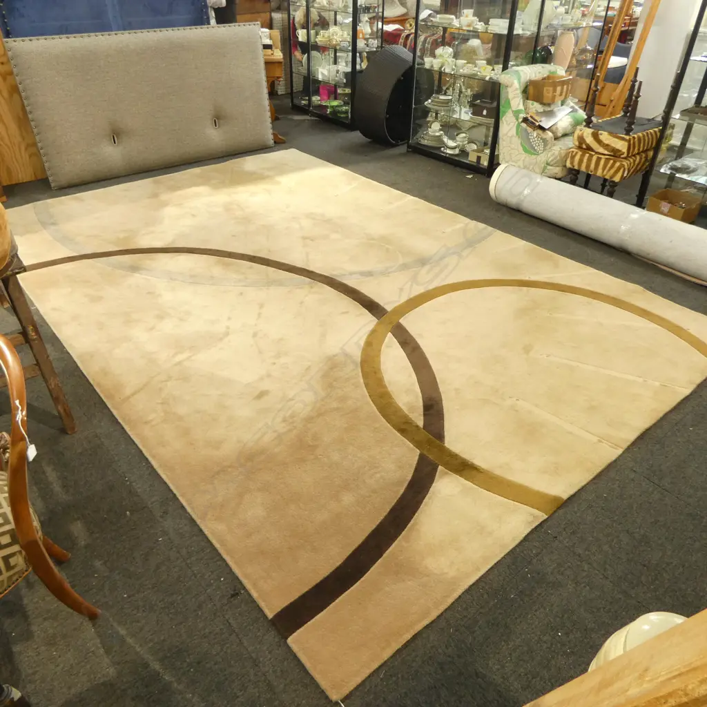 SOURCE MONDIAL HAND TUFTED NZ WOOL RUG 2800x4200mm Image 1++