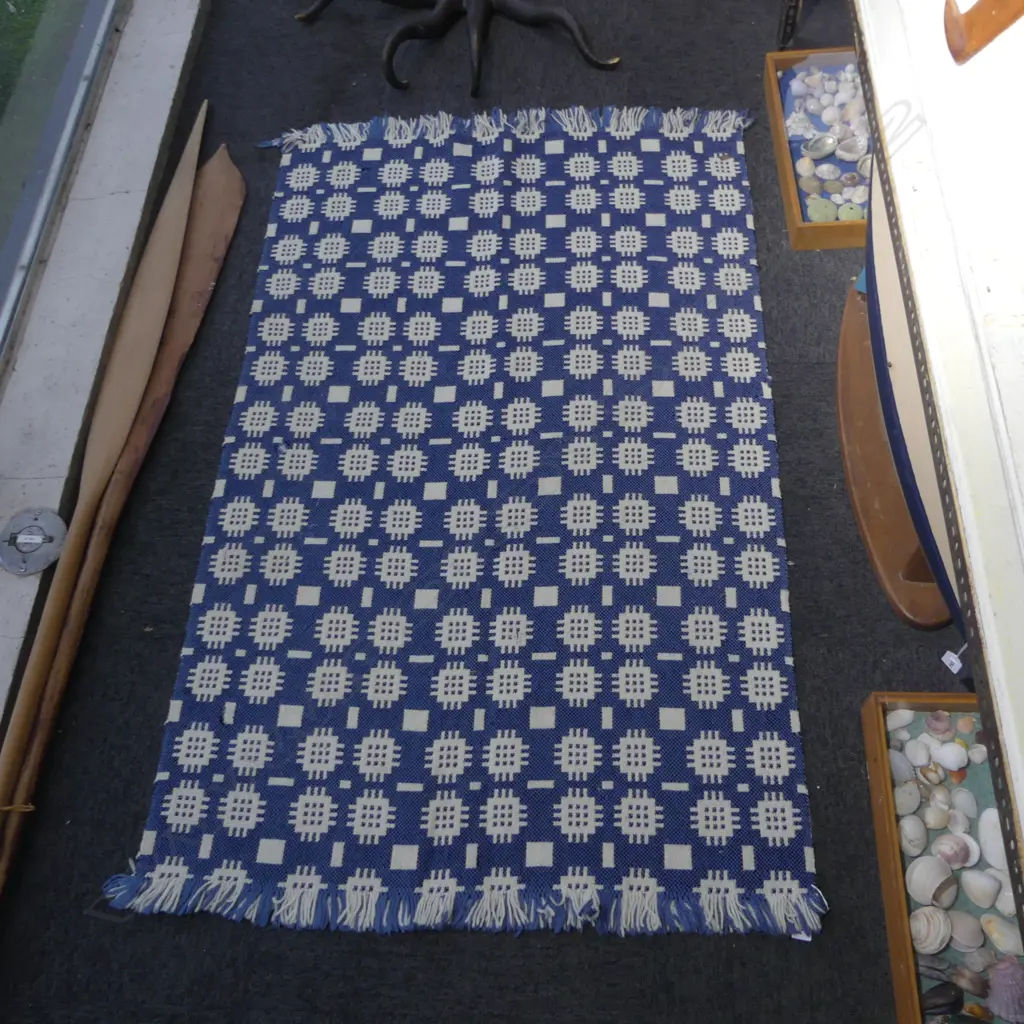 WELSH STYLE COTTON RUG Image 1++