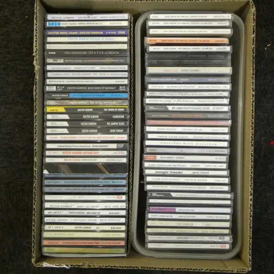 LOT AST JAZZ CDS DEXTER GORDON ETC Provenance: Ex Collection Wellington Choy