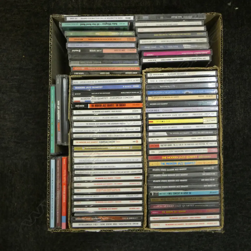 LOT ASST JAZZ CDS VARIOUS ARTISTS Provenance: Ex Collection Wellington Choy Image 1++