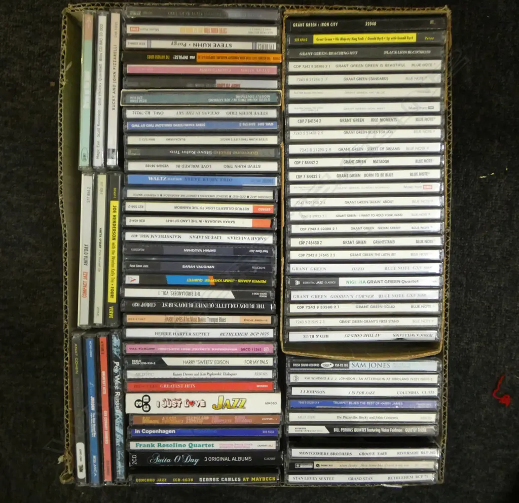 LOT ASST JAZZ CDS VARIOUS ARTISTS Provenance: Ex Collection Wellington Choy Image 1++