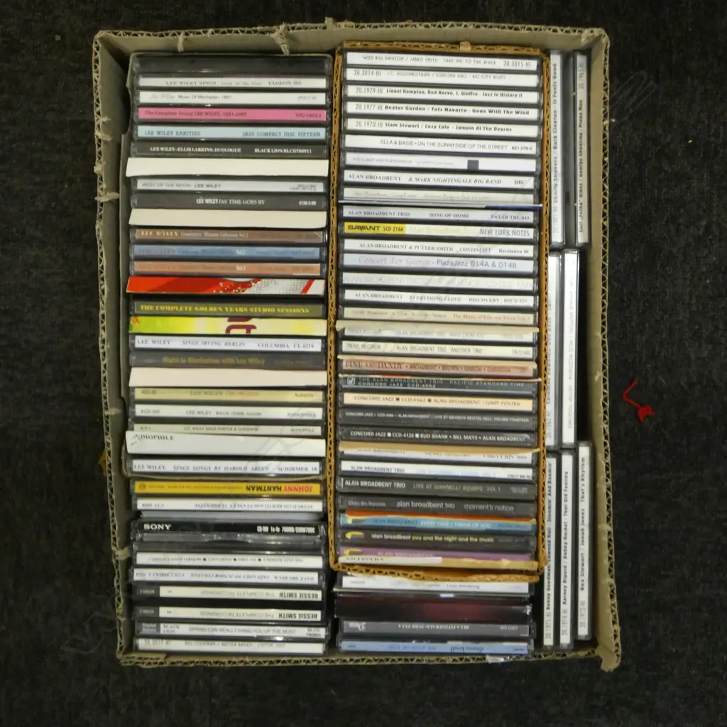 LOT ASST JAZZ CDS VARIOUS ARTISTS Provenance: Ex Collection Wellington Choy Image 1++