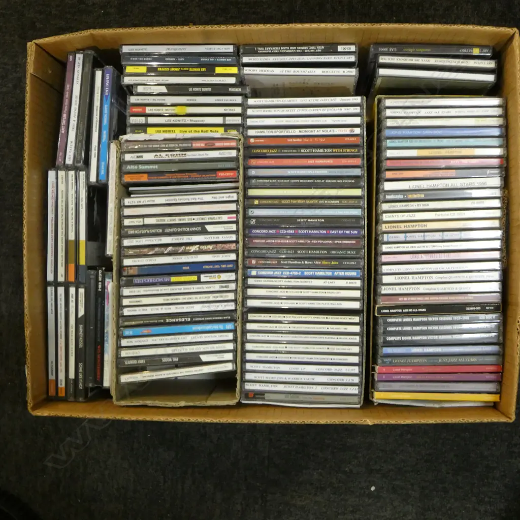 LOT ASST JAZZ CDS VARIOUS ARTISTS Provenance: Ex Collection Wellington Choy Image 1++