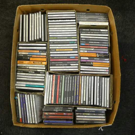 LOT ASST JAZZ CDS  JOHN COLTRANE ETC Provenance: Ex Collection Wellington Choy
