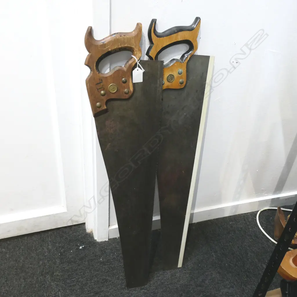 2 VINTAGE SAWS Image 1++