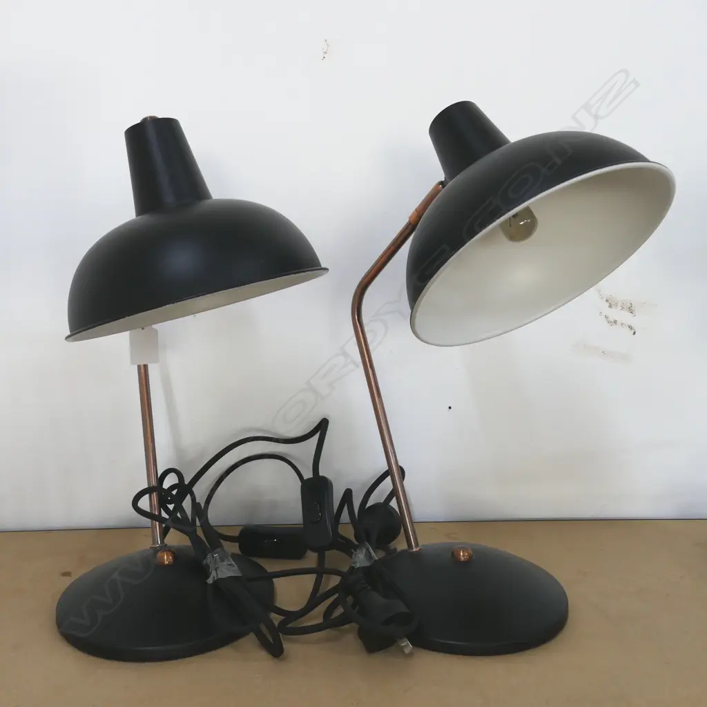 PR BLACK VINTAGE STYLE LAMPS, H.450mm (unextended) Image 1++
