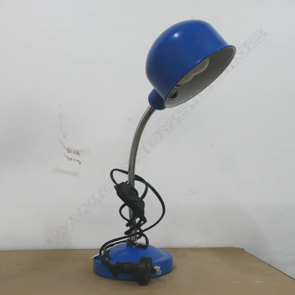 MODERN BLUE DESK LAMP H.360mm Image 1++