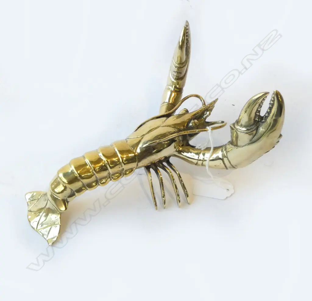 BRASS LOBSTER H.210mm Image 1++