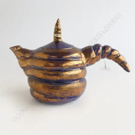 STUDIO POTTERY TEAPOT H.180mm