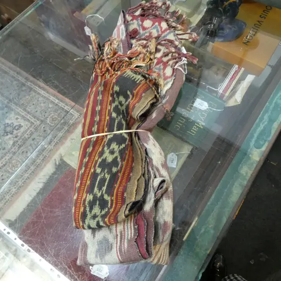2 VINTAGE INDONESIAN IKAT CLOTHES