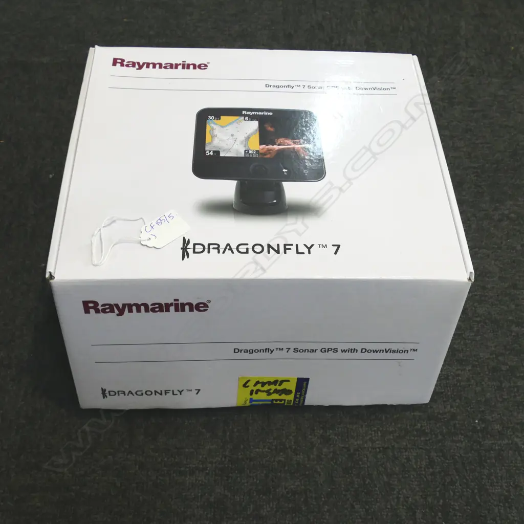 RAYMARINE GPS FISH FINDER DRAGONFLY 7, BOXED Image 1++