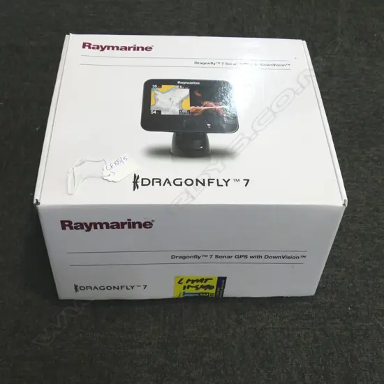 RAYMARINE GPS FISH FINDER DRAGONFLY 7, BOXED
