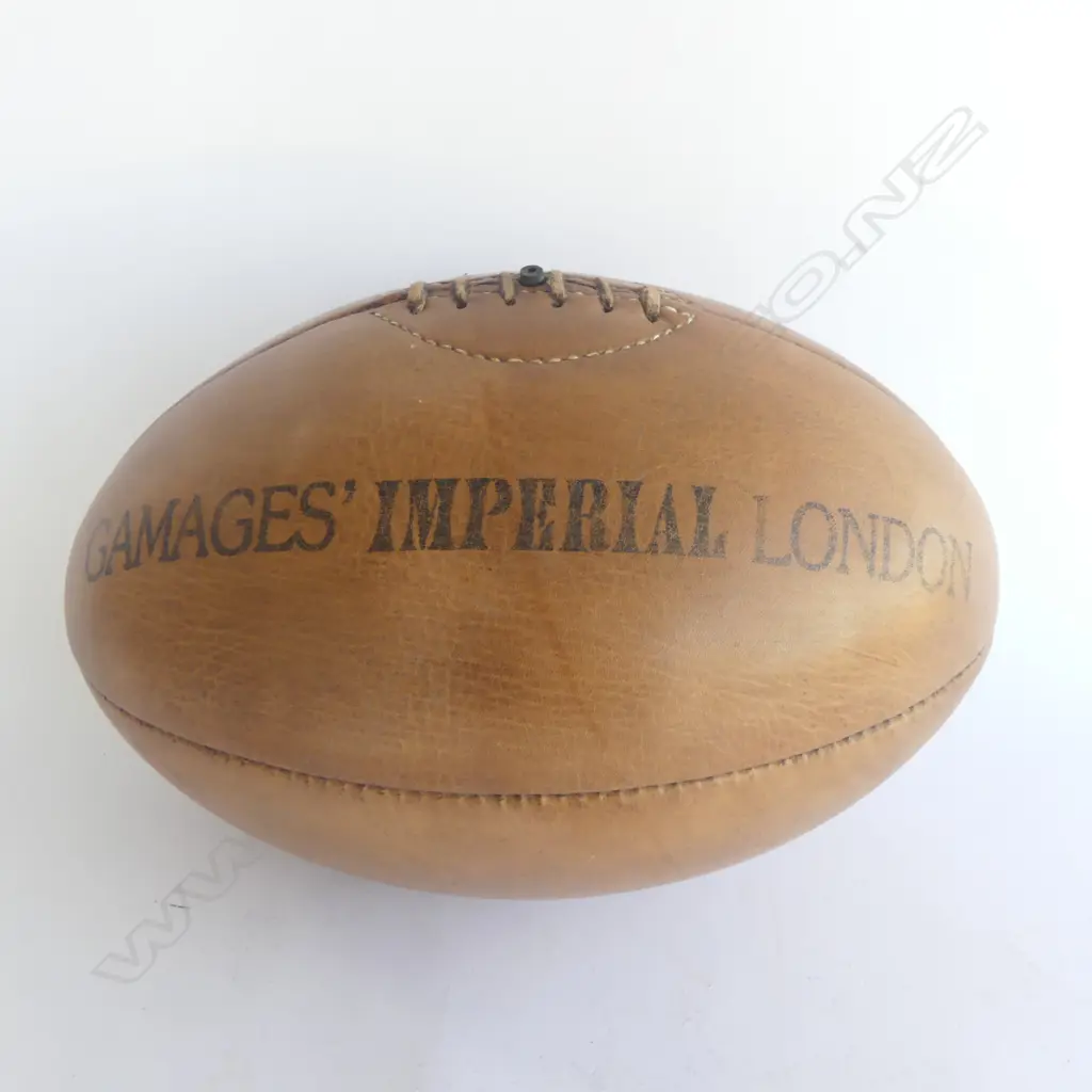 GAMAGES' IMPERIAL LONDON RUGBY BALL Image 1++