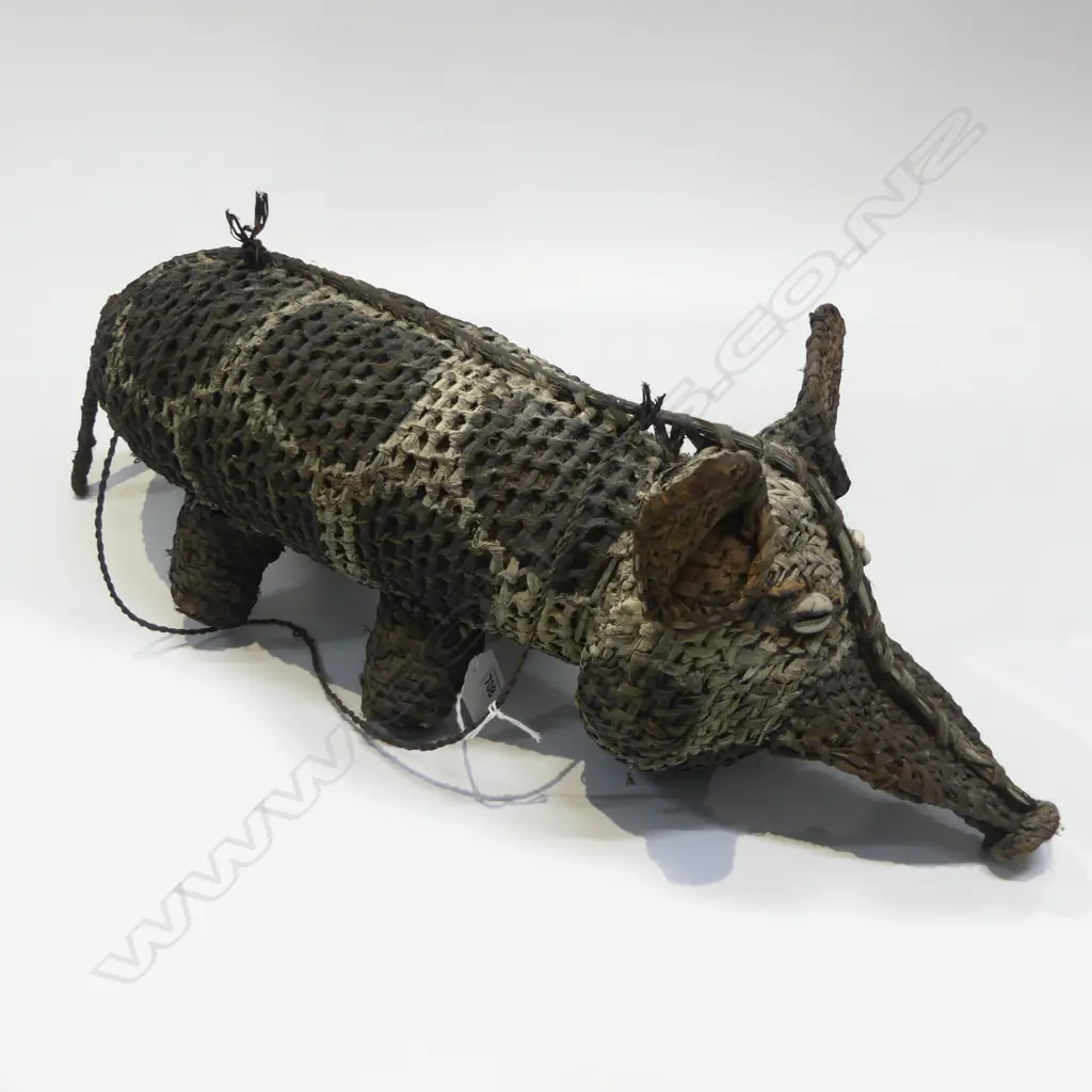 PNG WOVEN HANGING PIG L480MM Image 1++