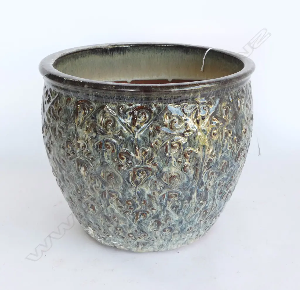 GLAZED PLANTER, H.250 x 300mm Image 1++