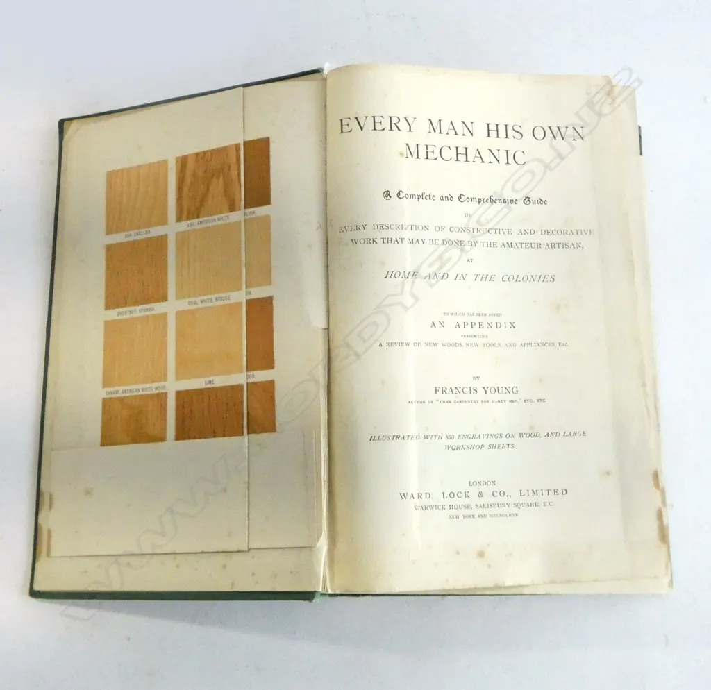 'EVERY MAN HIS OWN MECHANIC' 8th ED. 1890 (aged condition) Image 1++