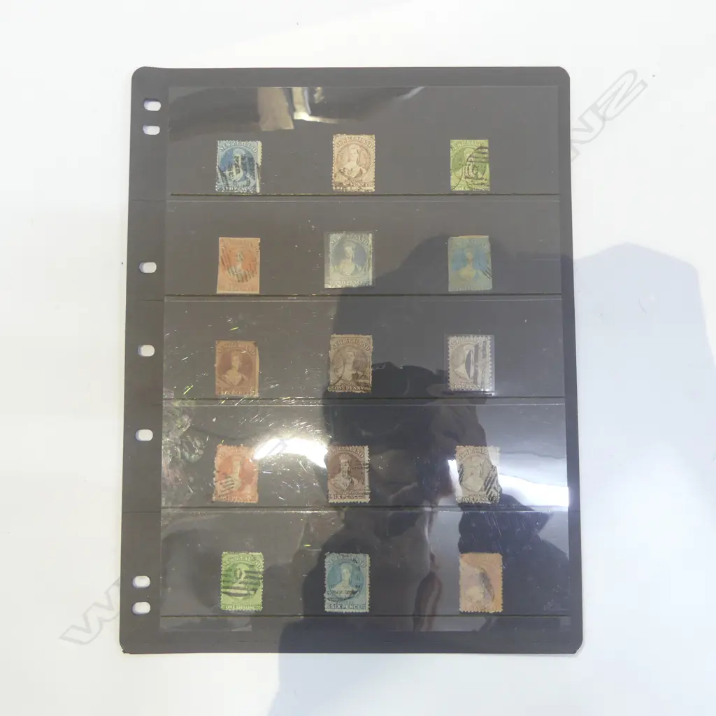 N.Z.STAMPS FULL FACE QUEENS  Image 1++