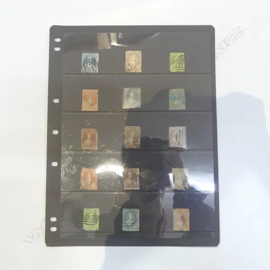 N.Z.STAMPS FULL FACE QUEENS 