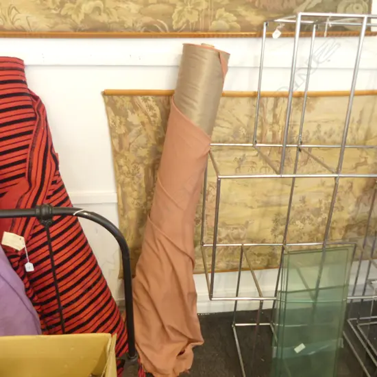 FABRIC BOLT; DUSKY ROSE, POLY COTTON, 47M