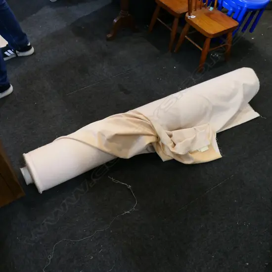 FABRIC BOLT; CHAMPAGNE PINK, COTTON VELVET, 21M