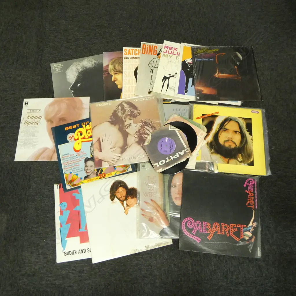 ASST. LP RECORDS & 45s Image 1++