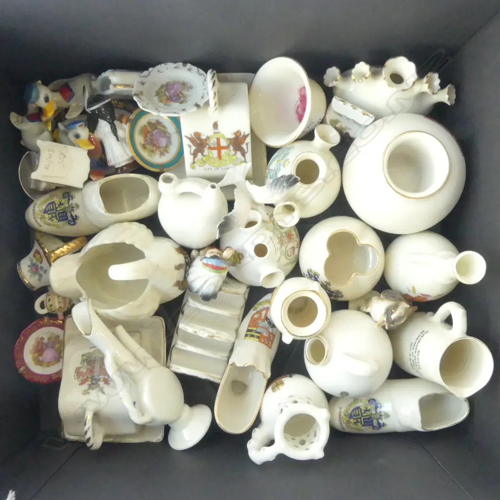 TRAY COLLECTION OF SOV CHINA LIMOGE & OTHER PCS Image 1++