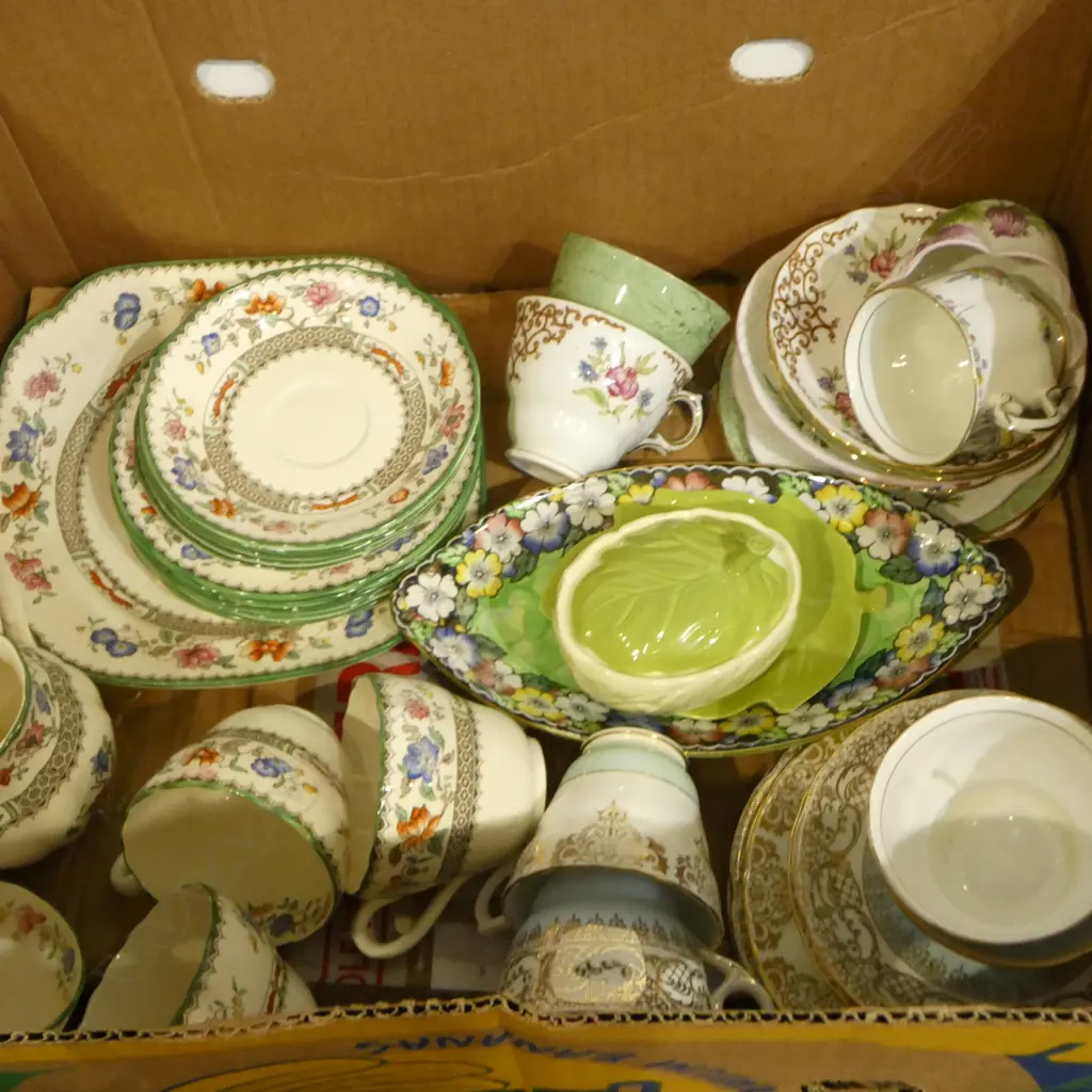ASST. CHINA INCL. COPELAND SPODE 'CHINESE ROSE' ETC Image 1++
