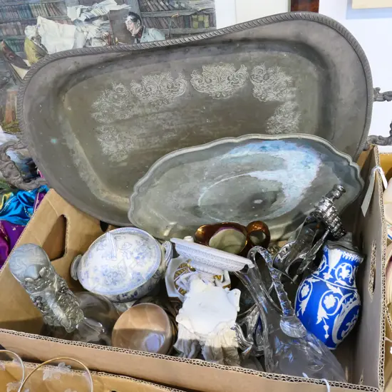 BOX OF ASST. COLLECTABLES