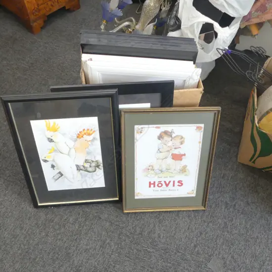 12 PRINTS CHILD ROOM SCENES ETC