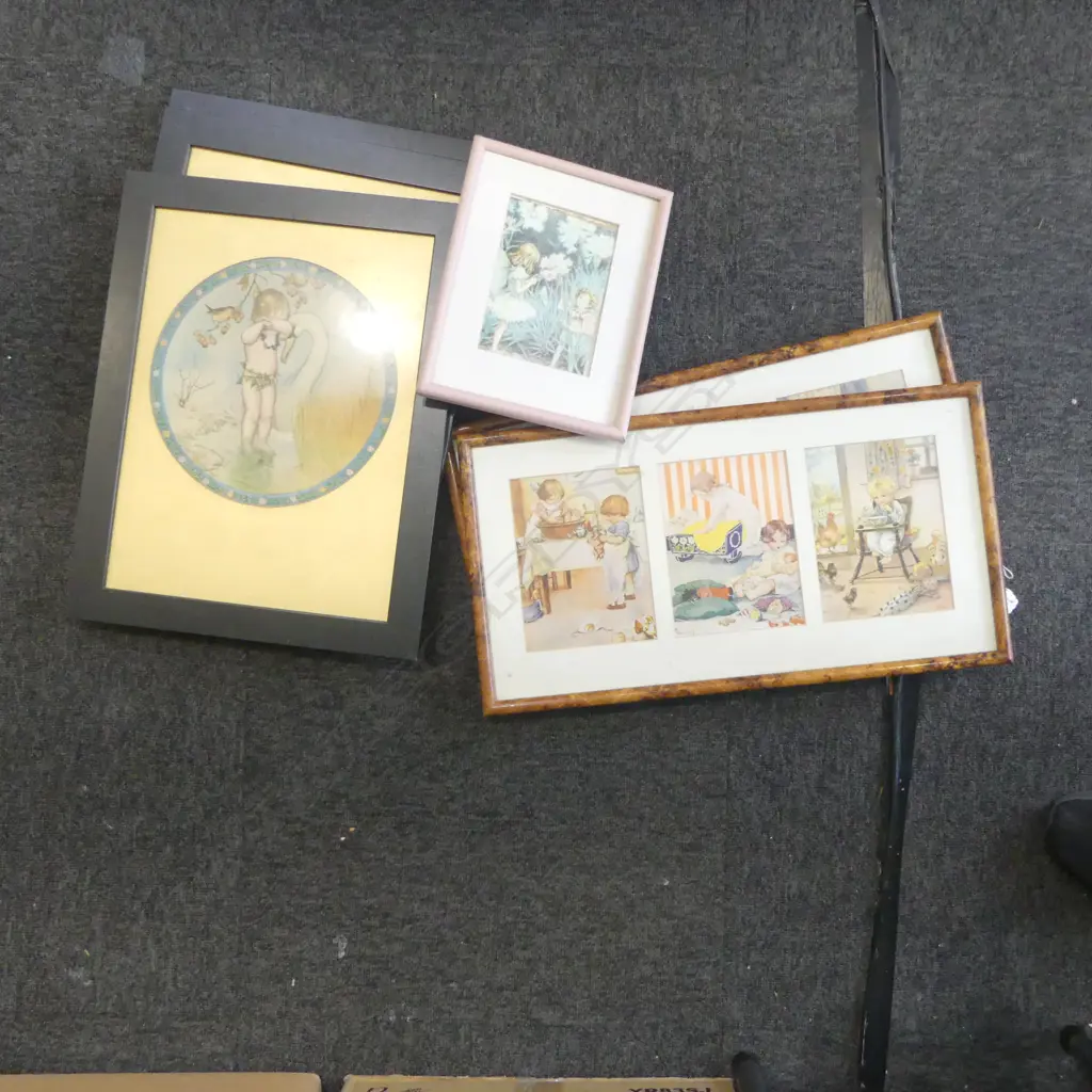 6 PRINTS CHILD ROOM SCENES Image 1++