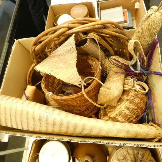 ASST. PACIFIC/TRIBAL BASKETRY