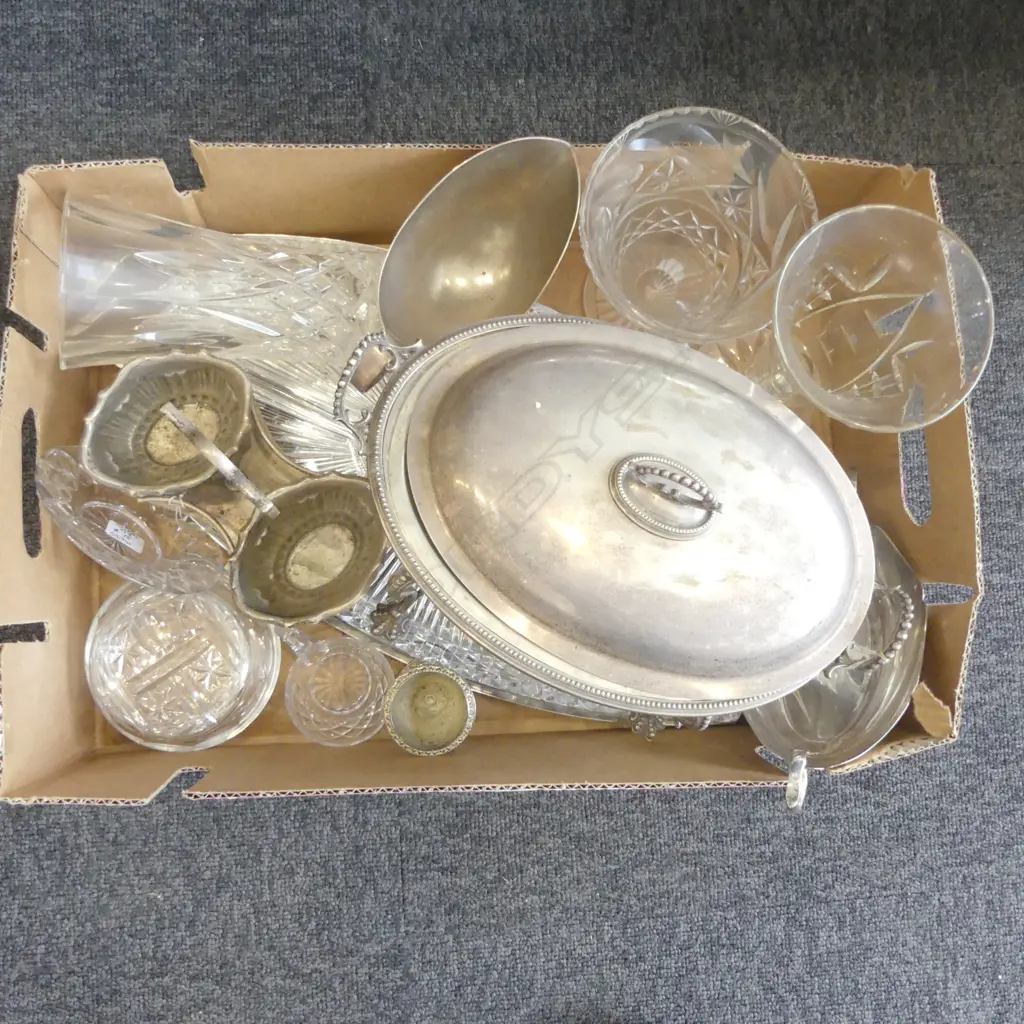 TRAY LOT CRYSTAL & EP Image 1++