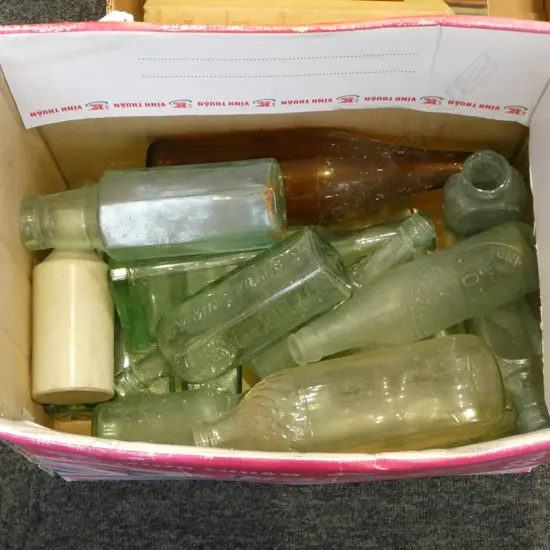 ASST. OLD GLASS BOTTLES