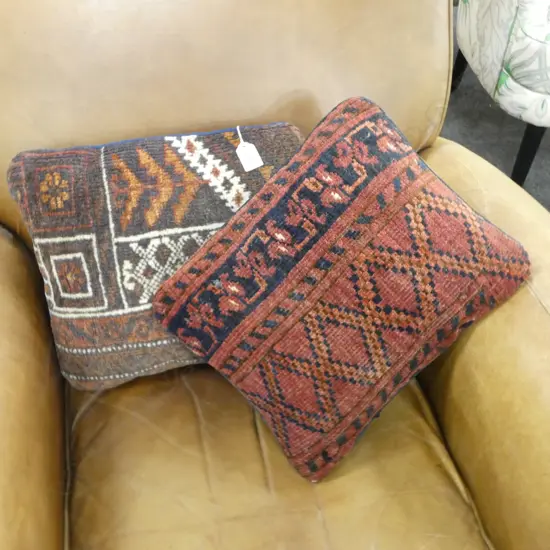 2 SMALL KELIM CUSHIONS 320x360mm
