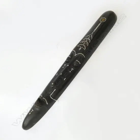 MoP INLAID WOODEN TRIBAL MASK H.1020mm