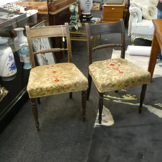 PR ANTIQUE DINING CHAIRS