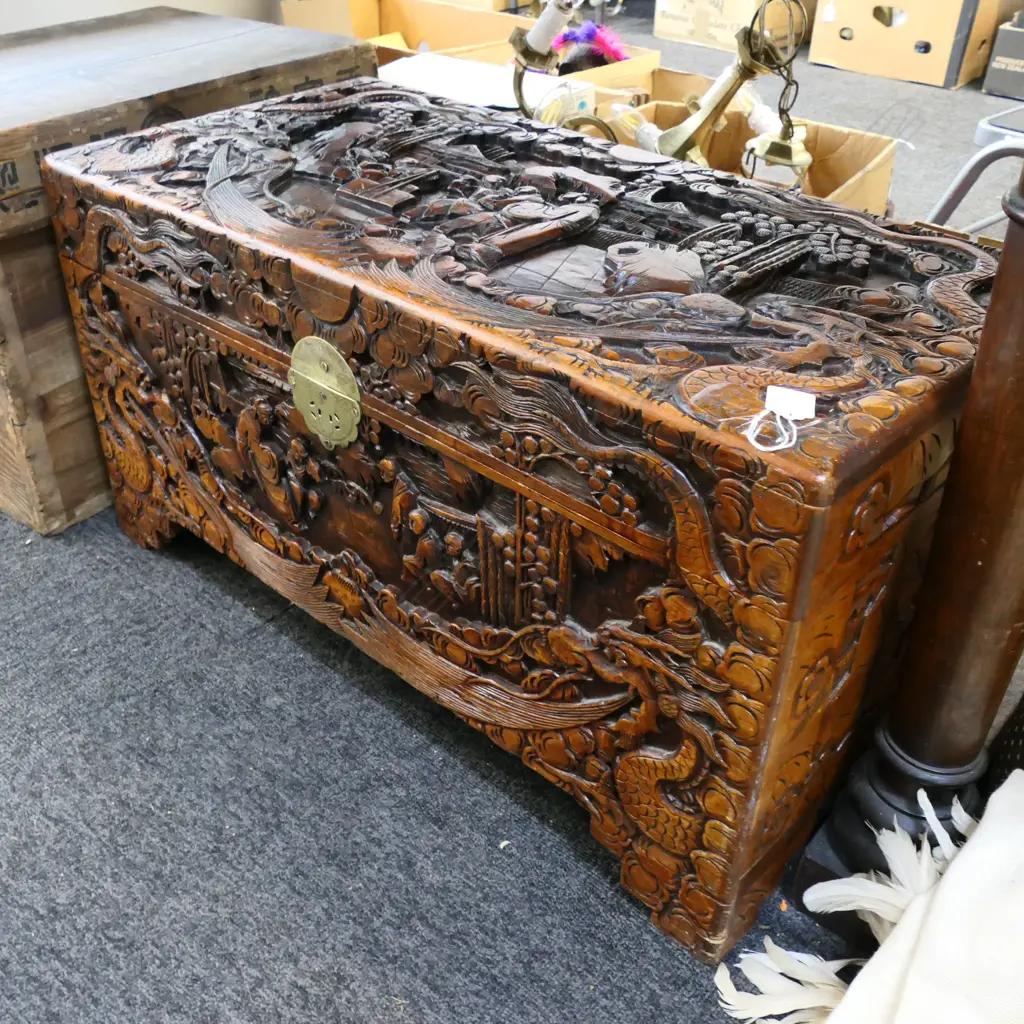 CHINESE CAMPHOR CHEST 725x360x375 - SPLIT TO TOP Image 1++