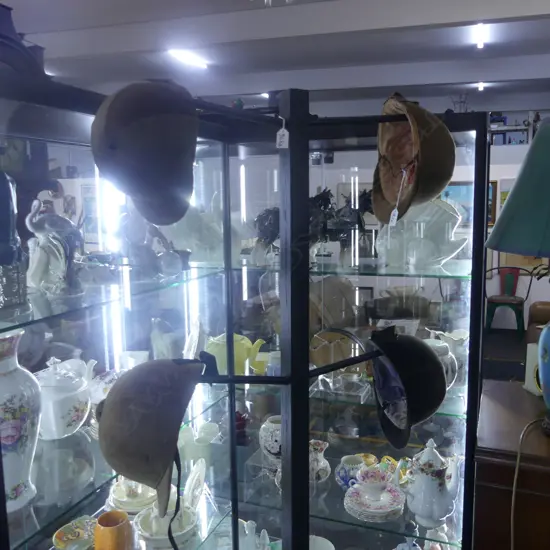 4 VELVET RIDING HELMETS