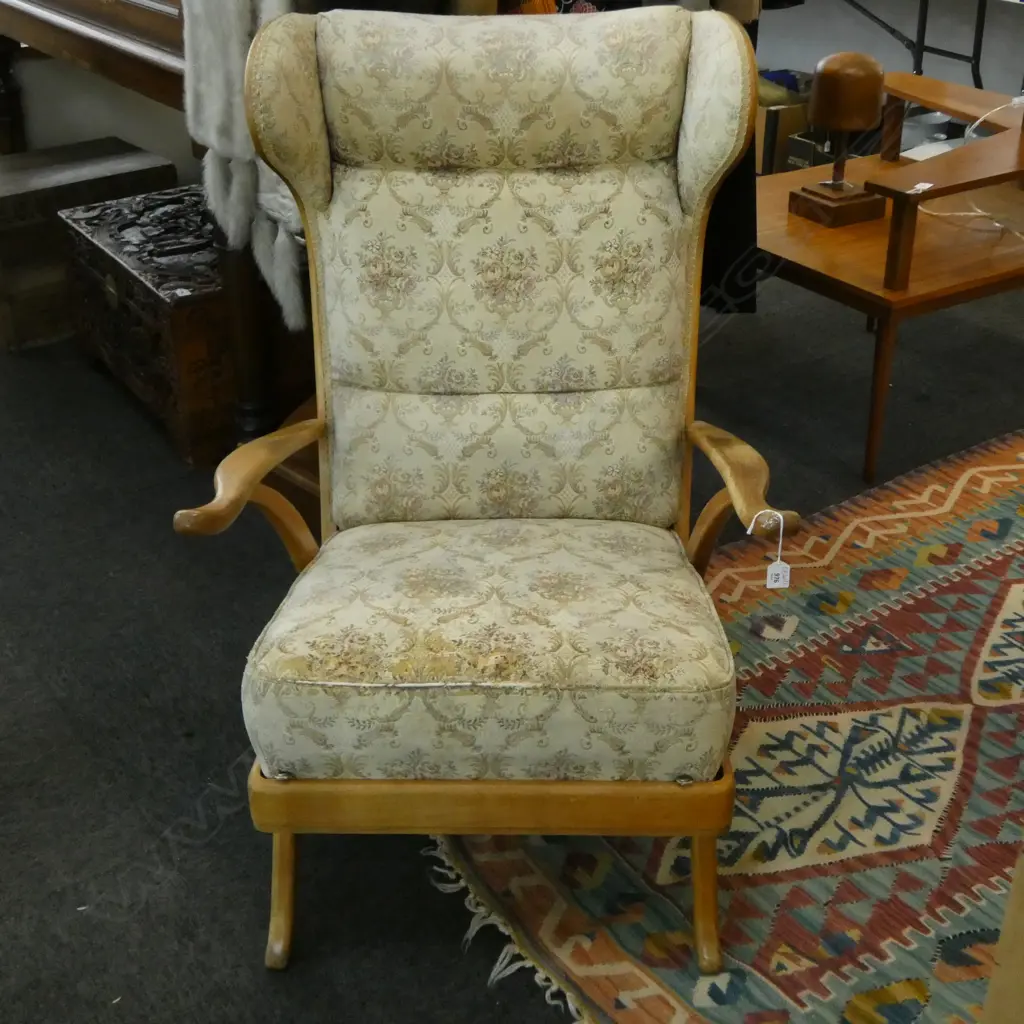 RETRO ARMCHAIR - FABRIC WORN Image 1++