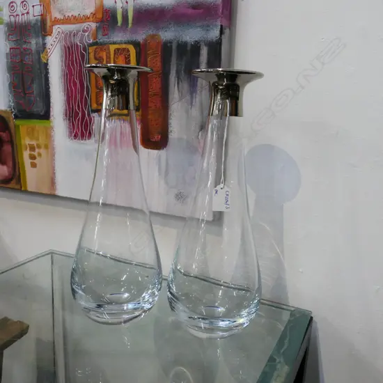 PR GLASS VASES H.385mm