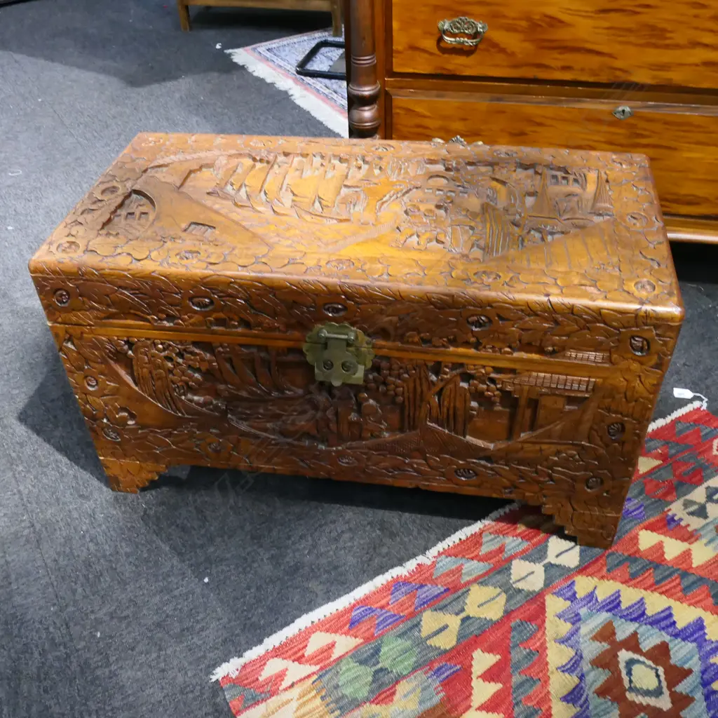 CAMPHOR CHEST W.890mm Image 1++